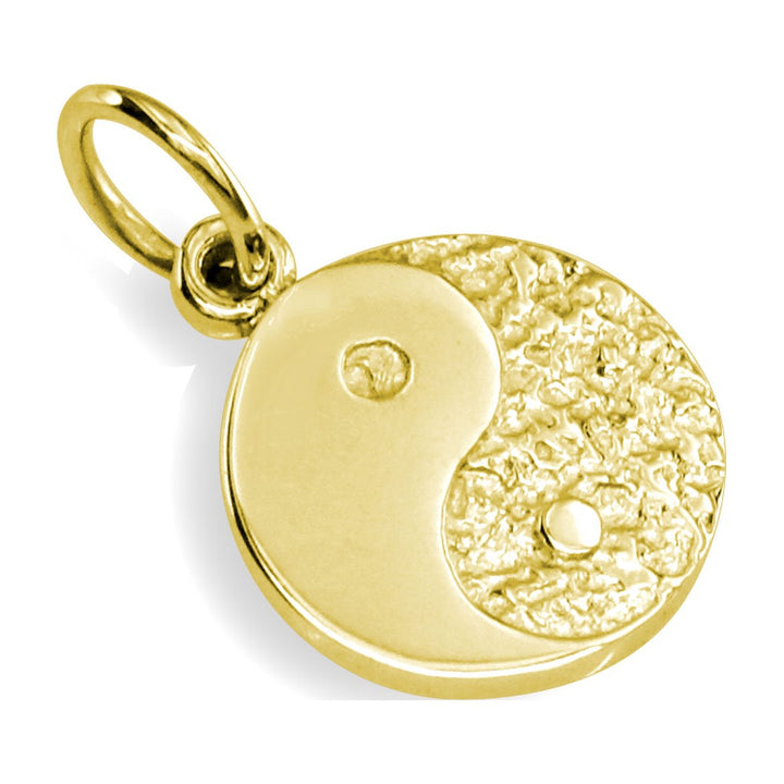 Mini Yin and Yang Charm in 18K Yellow Gold