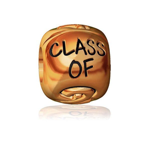 Class Of 2015 Bead in 14k Pink Gold
