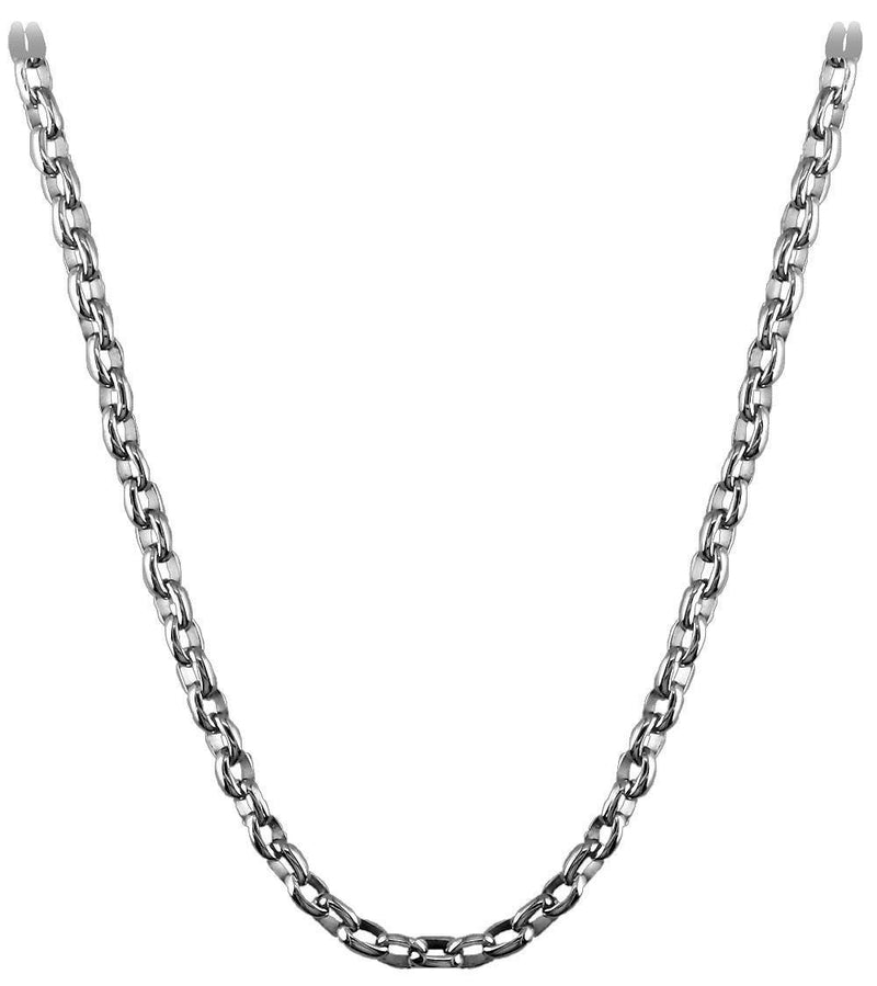 Handcrafted Rolo Chain, 22" in 14K