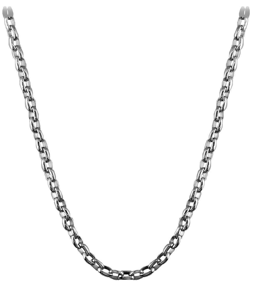Handcrafted Rolo Chain, 24" in 14K