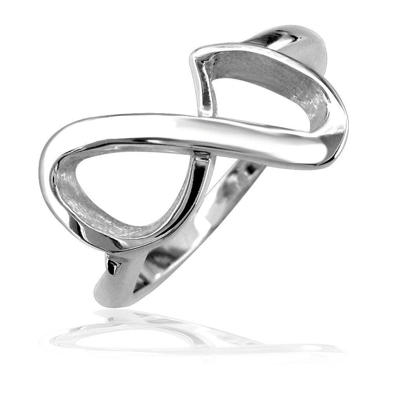 Chiyoko Sterling Silver Infinity Ring