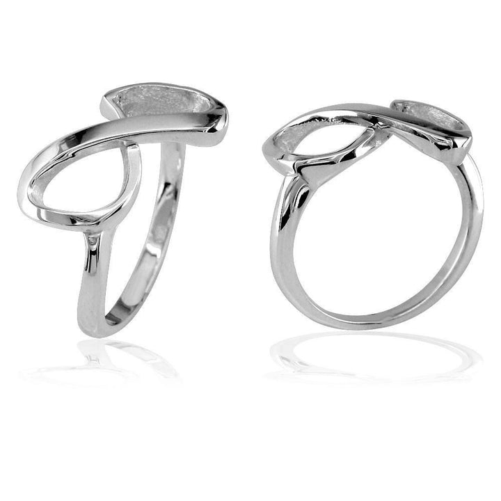 Chiyoko Sterling Silver Infinity Ring