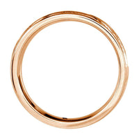 Infinity Wedding Band in 14K Pink Gold, 6mm